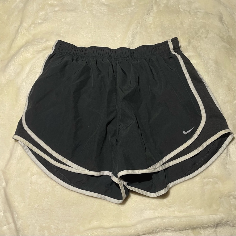 Nike Dark Gray Women's Dri-fit Lined Running Shorts